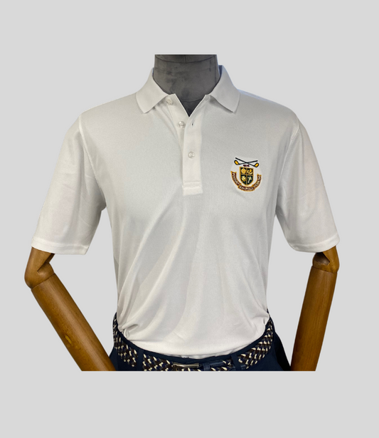 Glenmuir White Polo Shirt