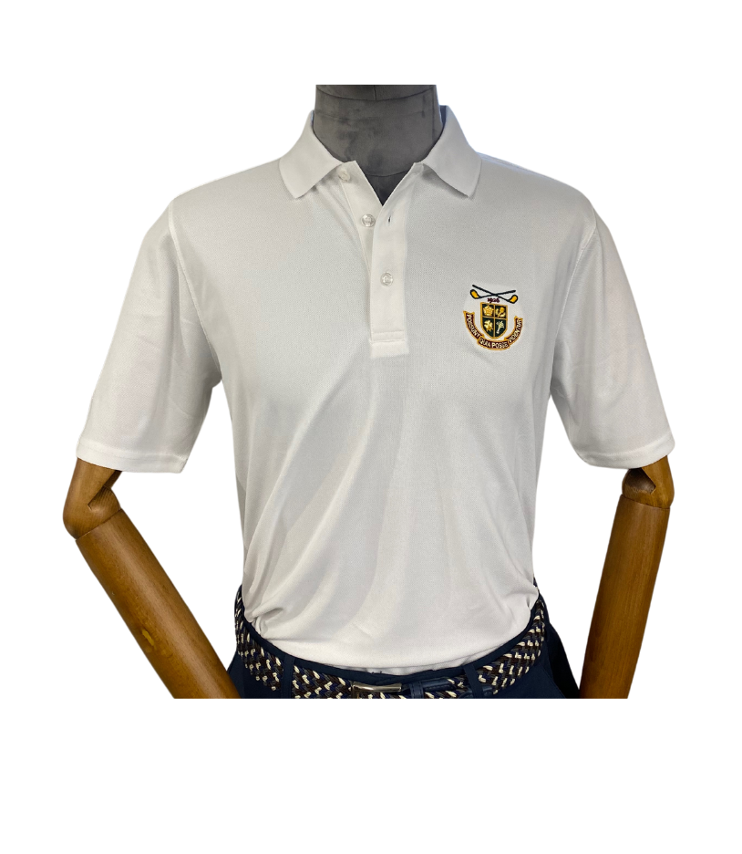 Glenmuir White Polo Shirt